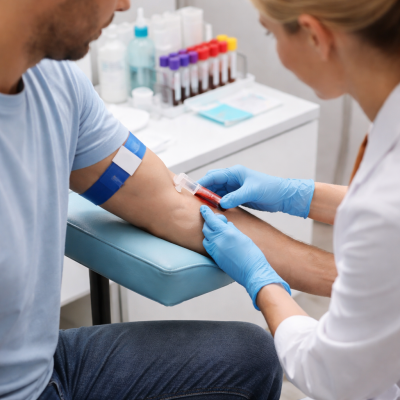 Tätigkeit am Patienten